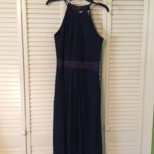 Navy Gown Sz 8